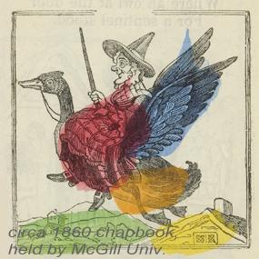 Illustration of Mother Goose