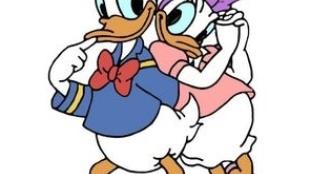 Donald and Daisy Duck