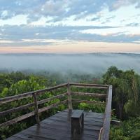 View overlooking an area of Amazon jungle