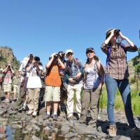 Kids at ABA Birding Camp